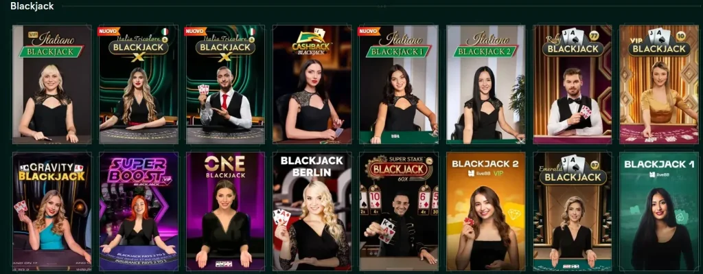 Blackjack Live