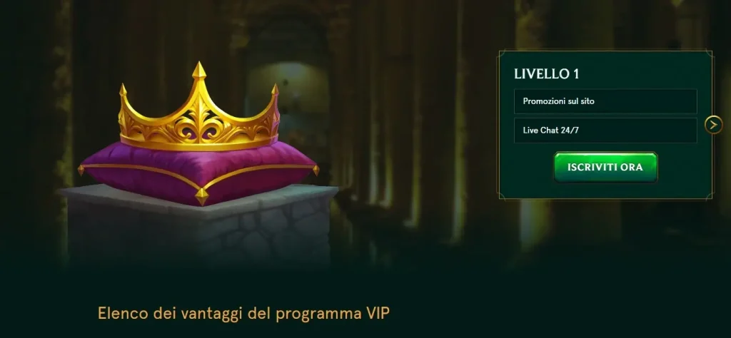 Programma VIP: livelli e premi