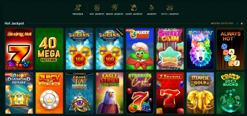Slot con Jackpot