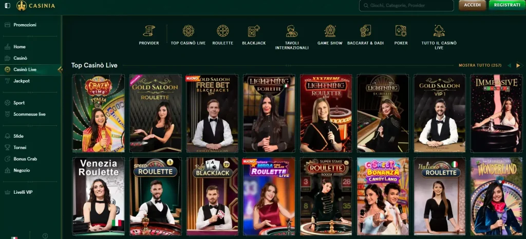 Casinò Live